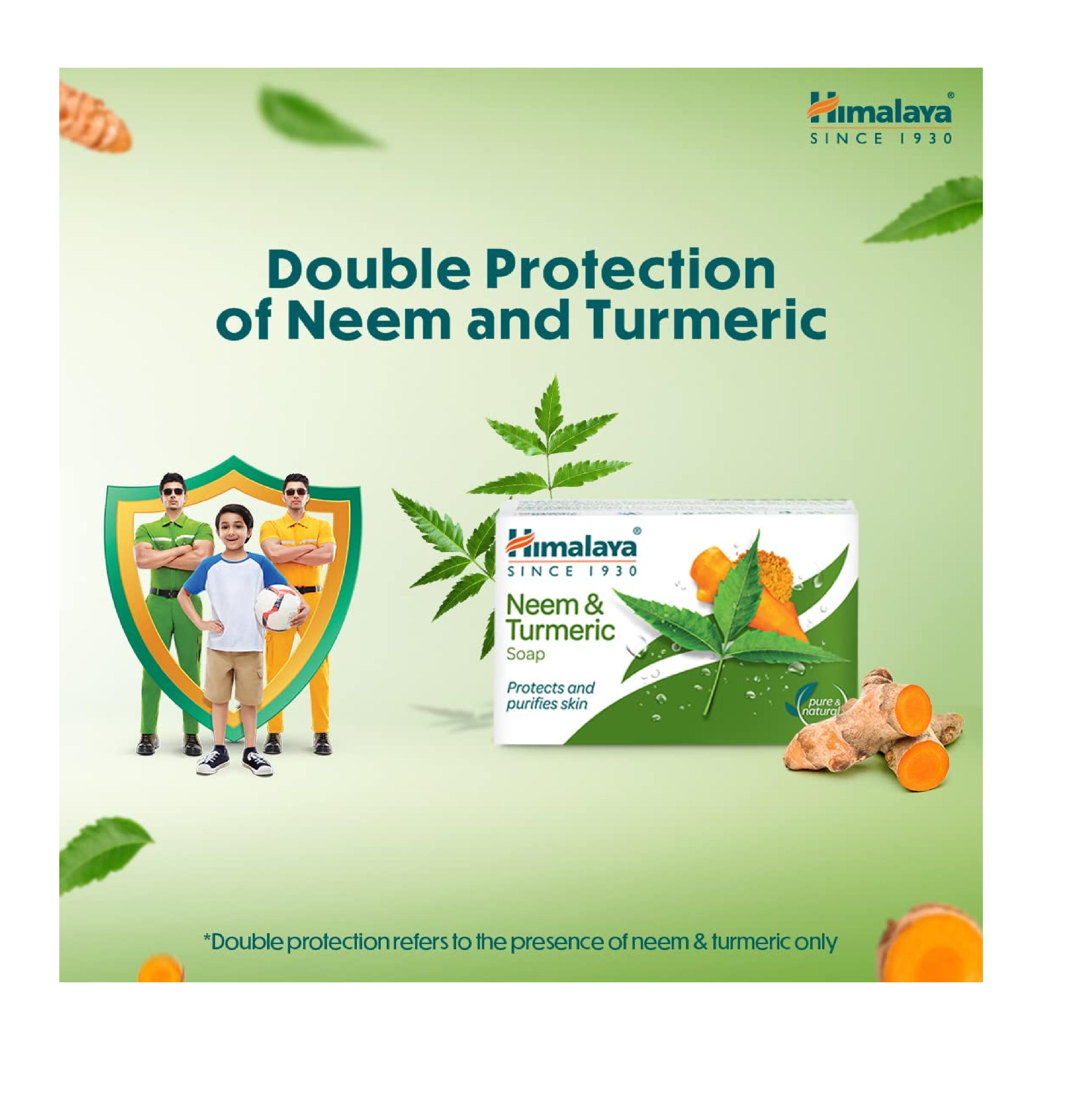 Himalaya Herbals Neem and Turmeric Soap, 125g
