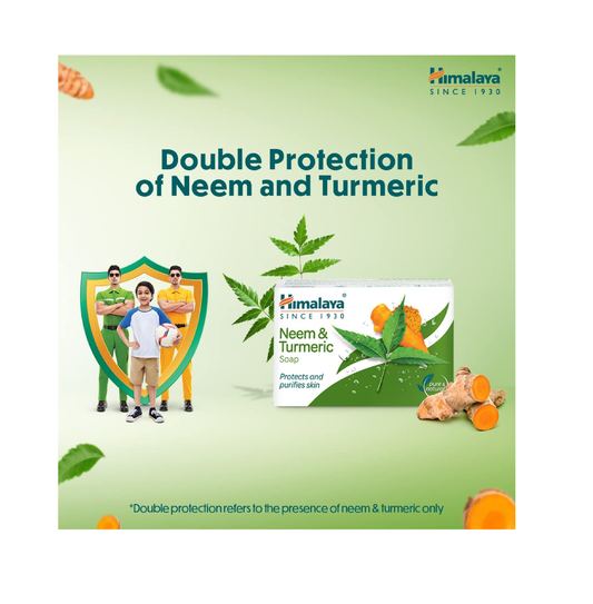 Himalaya Herbals Neem and Turmeric Soap, 125g