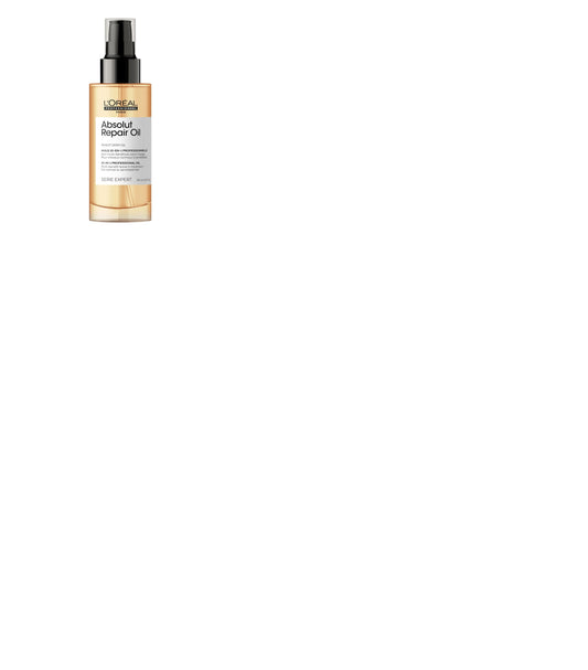 L'Oreal Professionnel Absolut Repair 10-in-1 Multi-Benefit Hair Serum for Dry Frizzy Hair - 90ml
