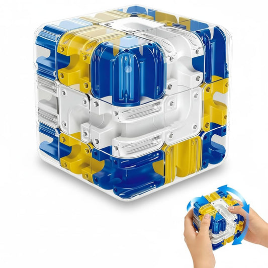 3D Maze Cube Ball Puzzle Game for Kids & Adults – Labyrinth Brain Teaser Toy for Logical Thinking multicolour