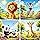 Single Layered Wooden Jigsaw Puzzle Games for Children & Kids -9 Pieces Age 2 3 4 5 6 Year Old Years Old Girls & Boys Animals Jigsaw Puzzle