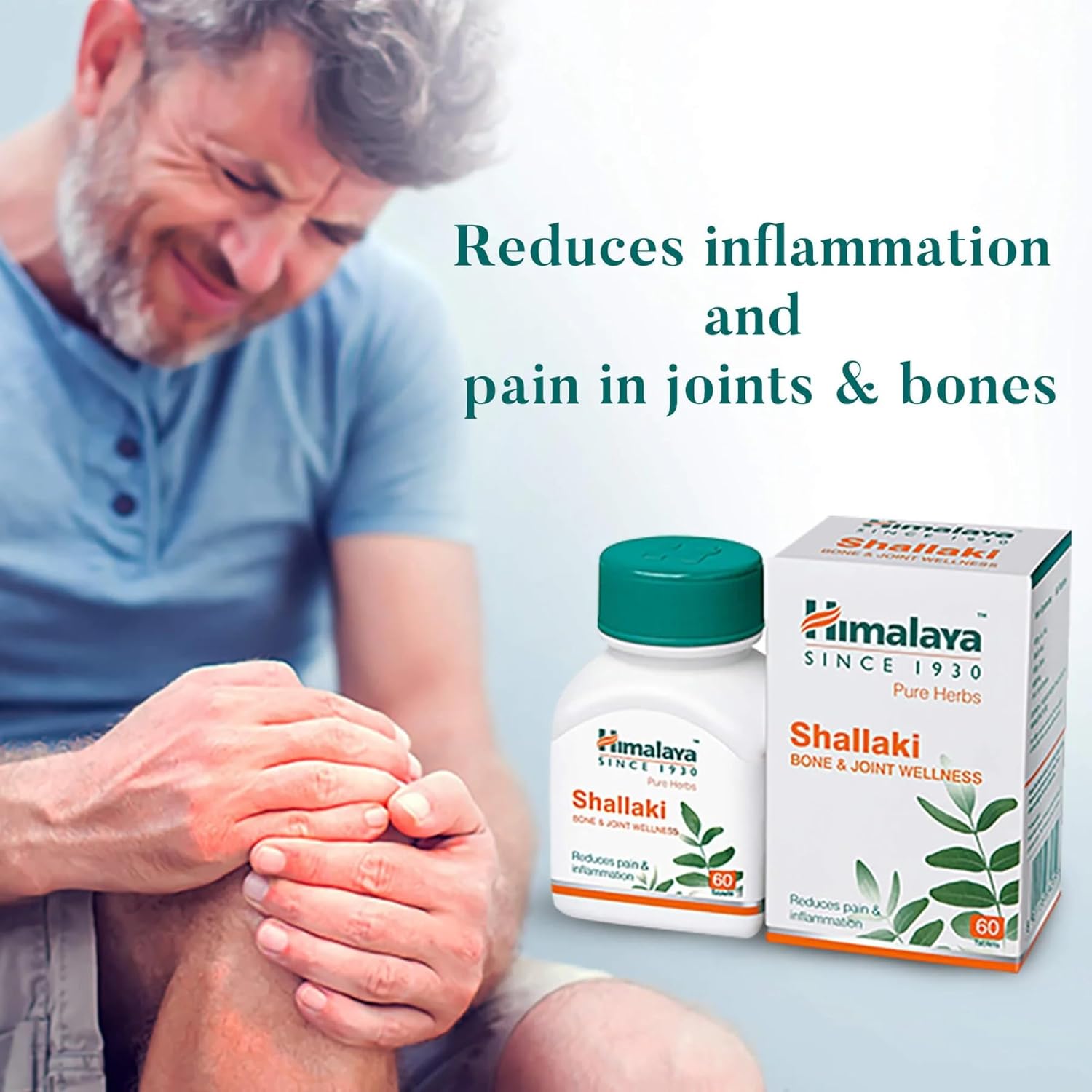 Himalaya Herbals Shallaki - Pack of 1 - 60 tabs