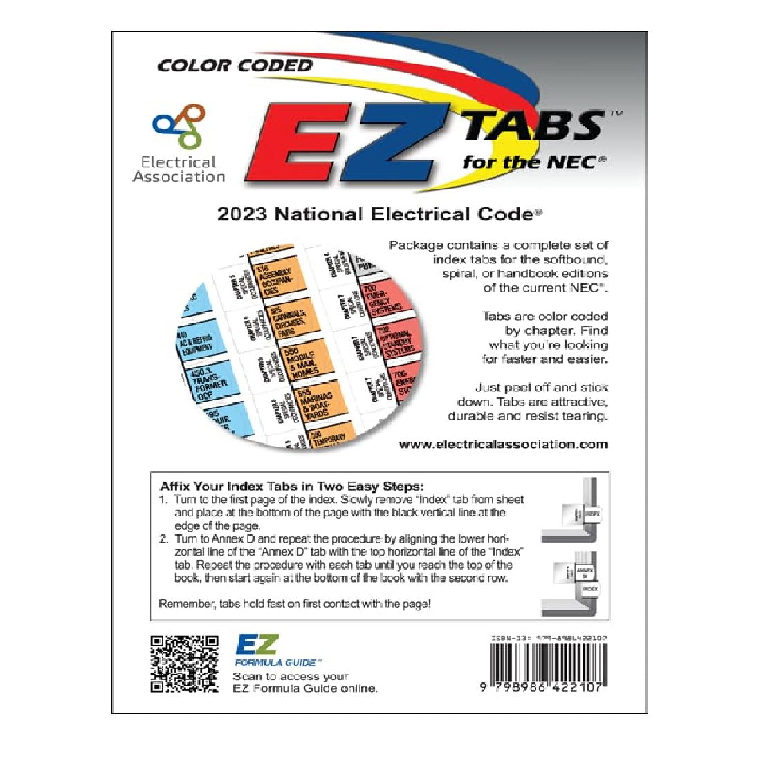 EZ Formula Guide for The 2023 National Electrical Code Book (Paperback)