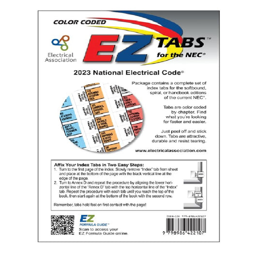 EZ Formula Guide for The 2023 National Electrical Code Book (Paperback)