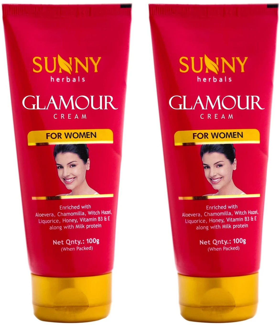 Bakson's Sunny Herbals Glamour Cream For Women - 100 gm
