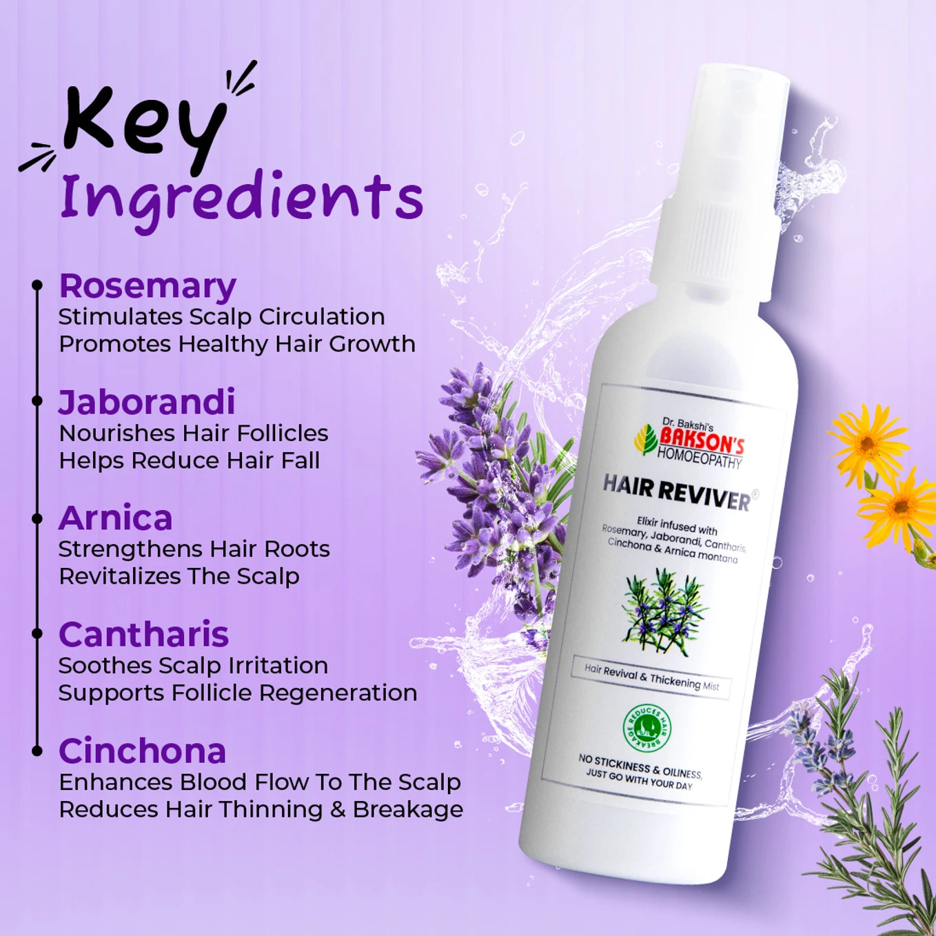 Bakson's Hair Reviver - 100 ml