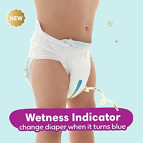 Pampers Active Baby Diapers - Small, 3-8 kg, 66 pcs