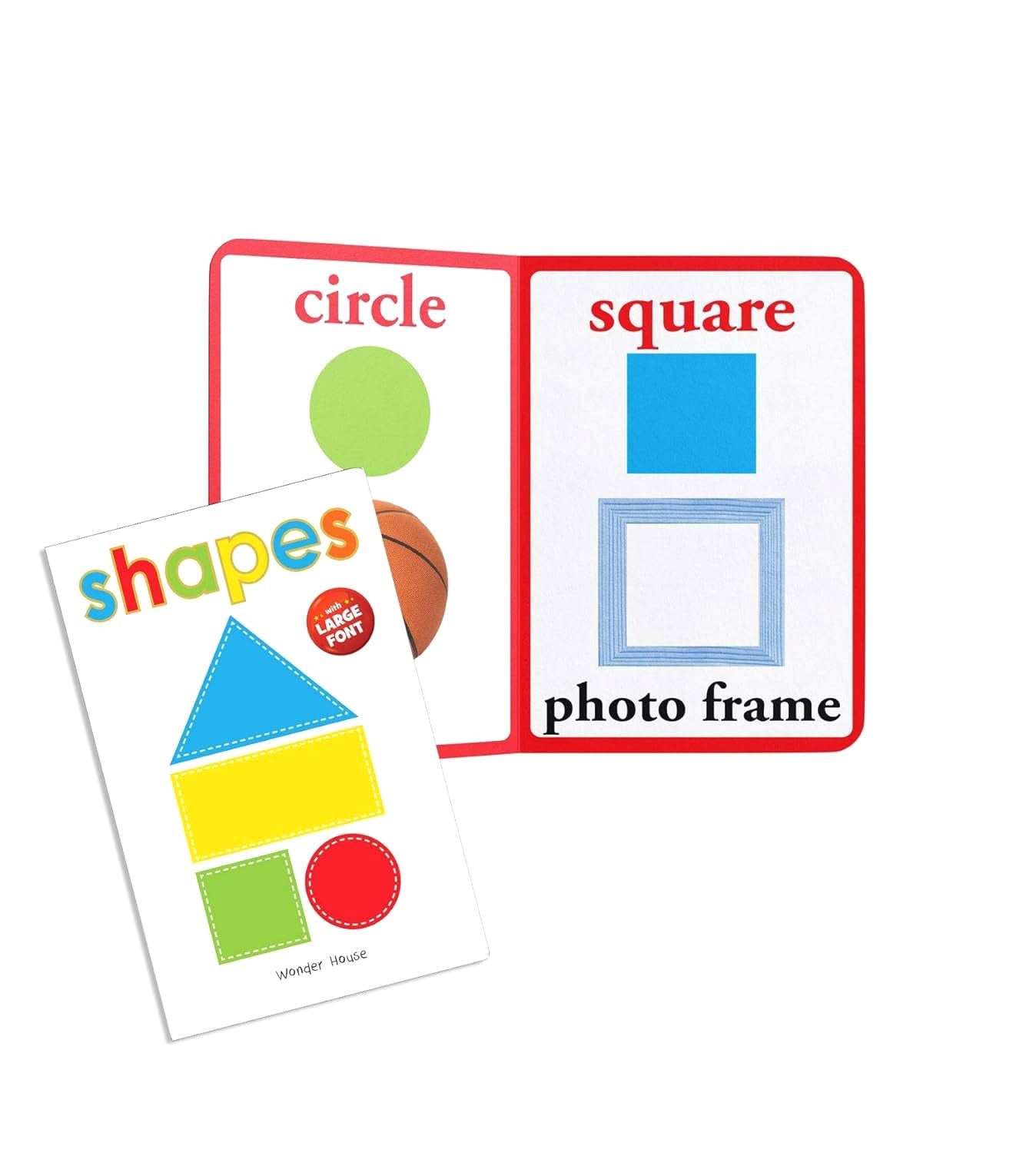 Early Learning Library – Box Set of 10 Books: Big Board Books Series with Large Font for Kids | Includes ABC, Numbers, Shapes, Colours, Birds, Wild Animals, Farm Animals & Pets, Fruits, Vegetables, Transport | Bold Text & Bright Pictures |  Board book