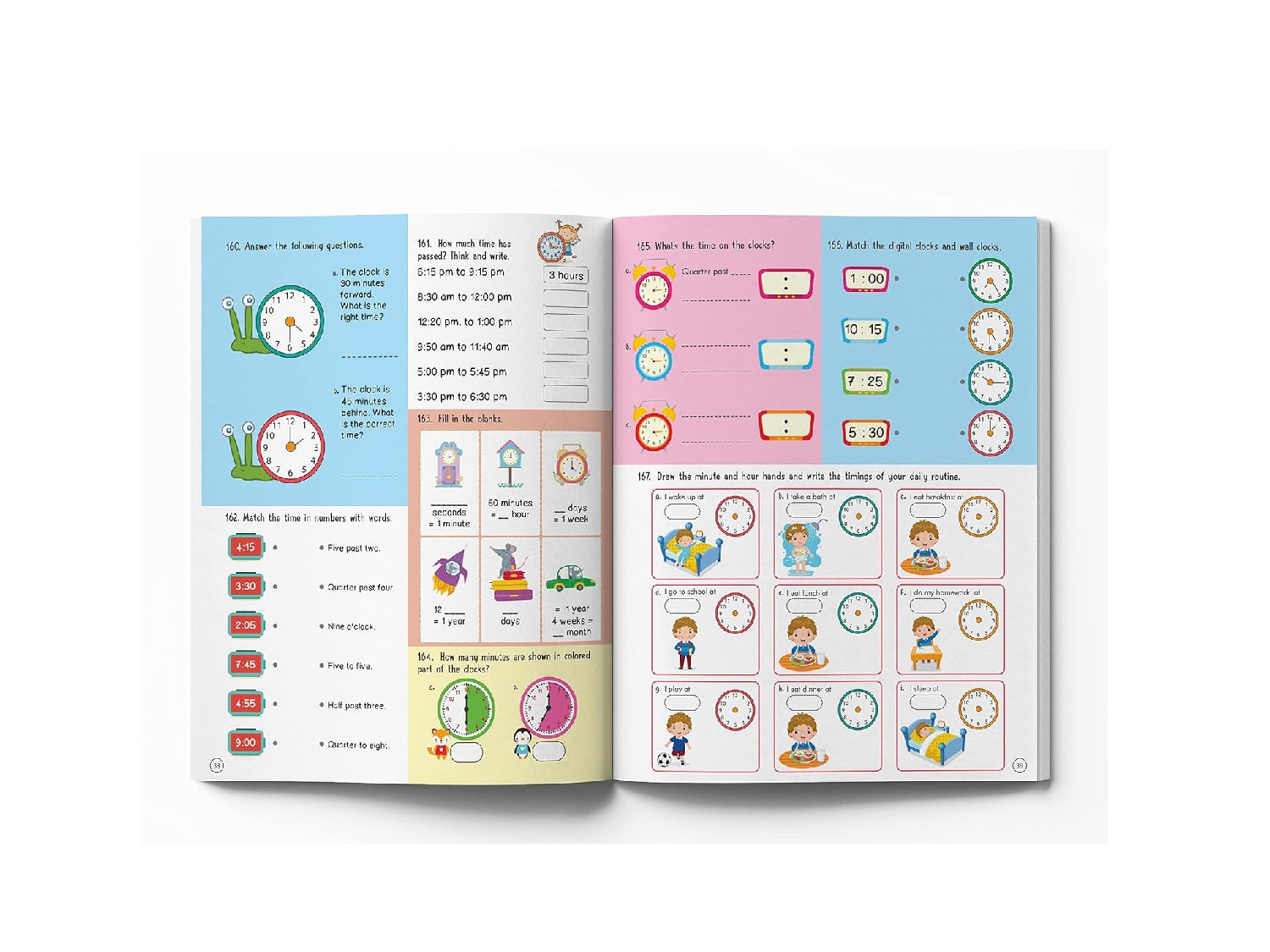 201 Maths Activity Book: Fun Activities and Practice Sheets | Learn Counting, Addition & Subtraction |  Paperback