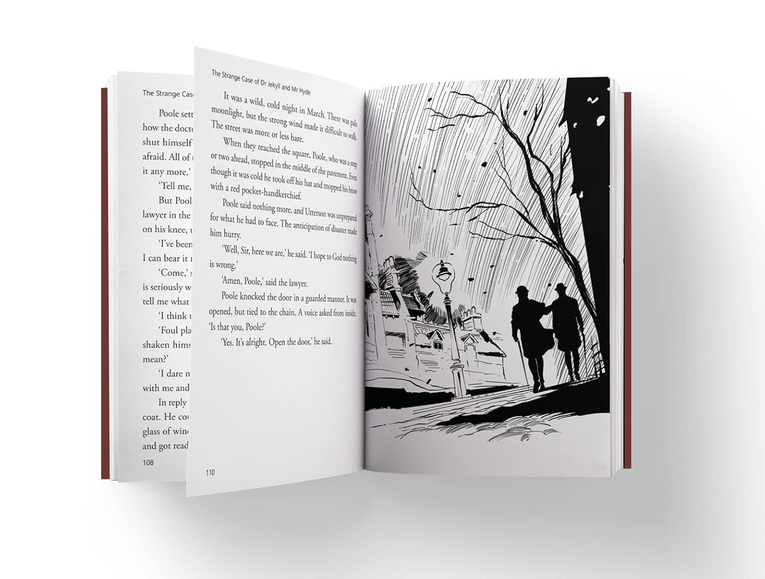 The Strange Case of Dr Jekyll and Mr Hyde : llustrated Abridged Children Classic English Novel with Review Questions (Hardback) Book