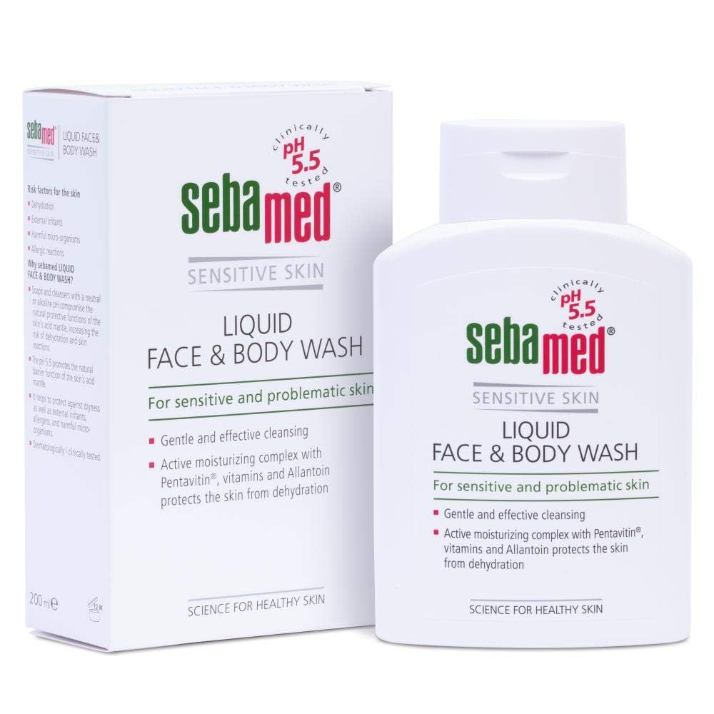 Sebamed Liquid Face And Body Wash 200 ml
