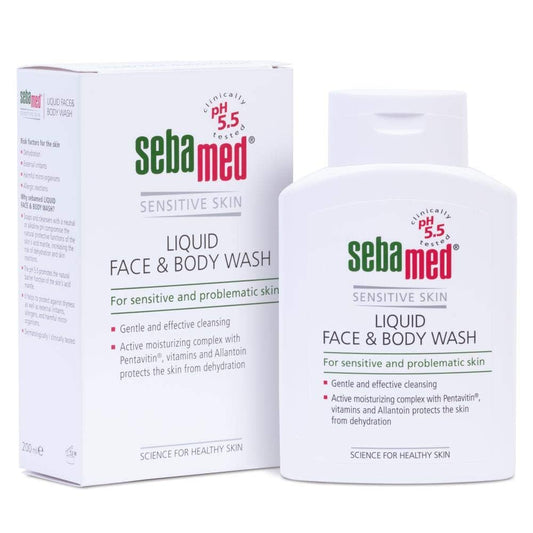 Sebamed Liquid Face And Body Wash 200 ml