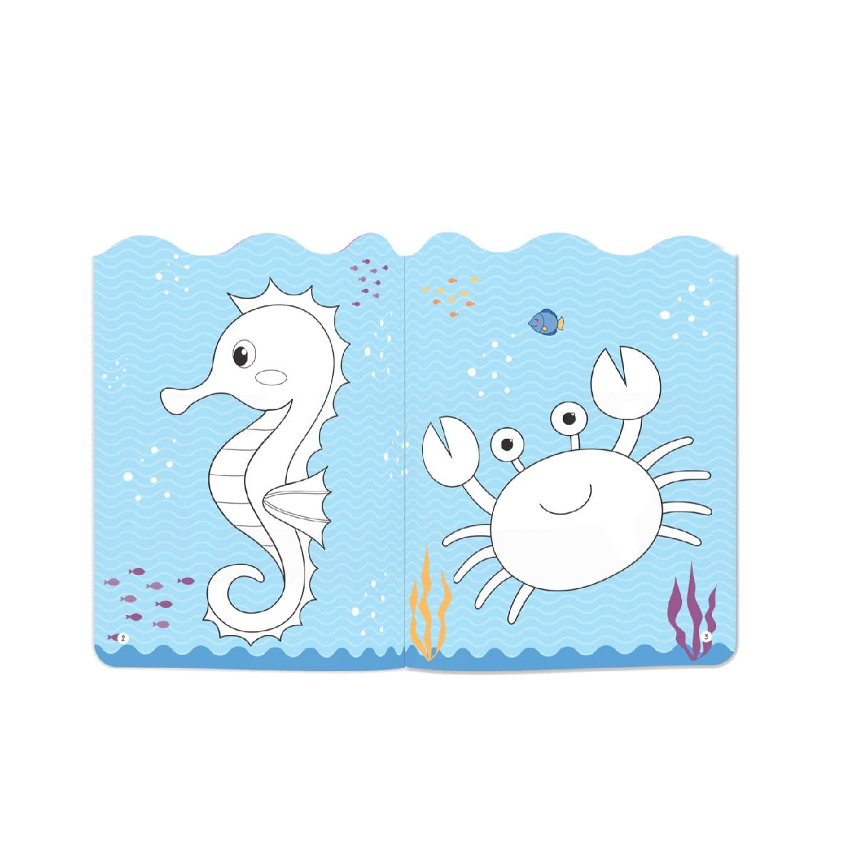 Under The Sea - Coloring and Sticker Activity Book (With 150+ Stickers) Hardcover