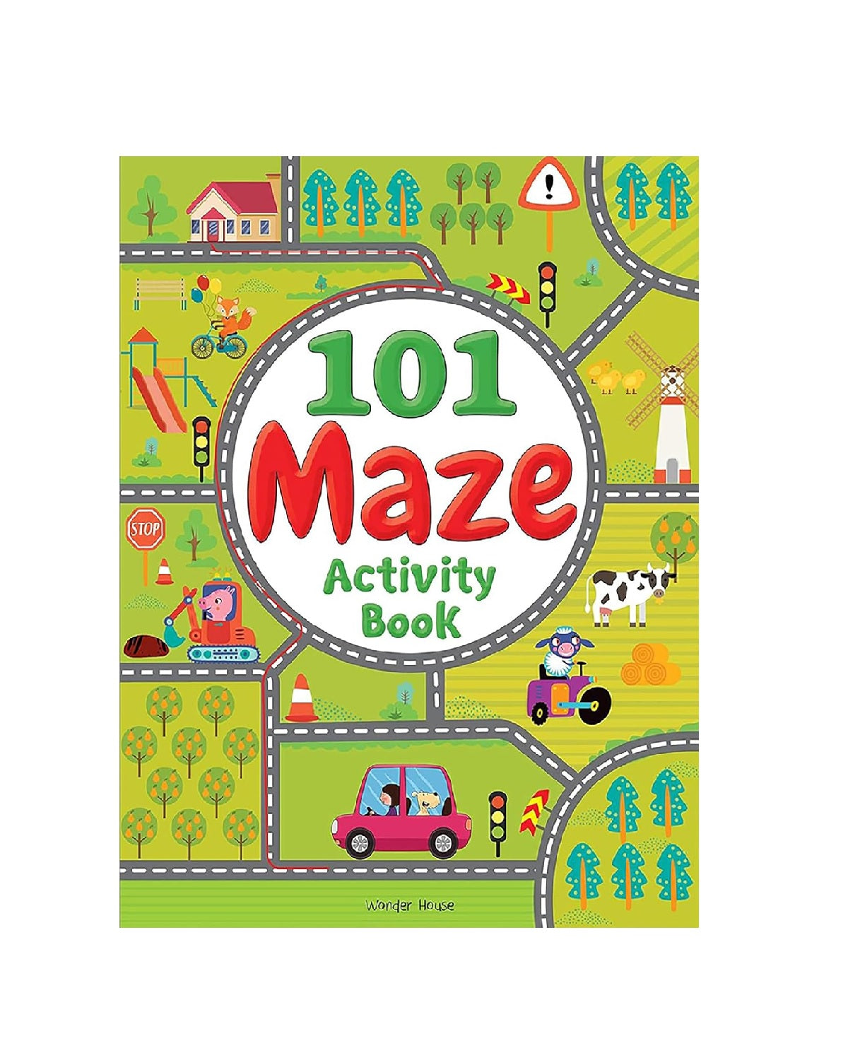 101 Maze Activity Book: Fun & Challenging Mazes for Kids Boost Critical Thinking, Problem-Solving & Motor Skills | Hardcover