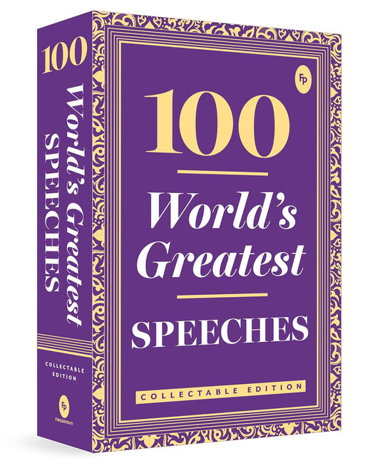 100 World's Greatest Speeches: Collectable Edition | Paperback Book