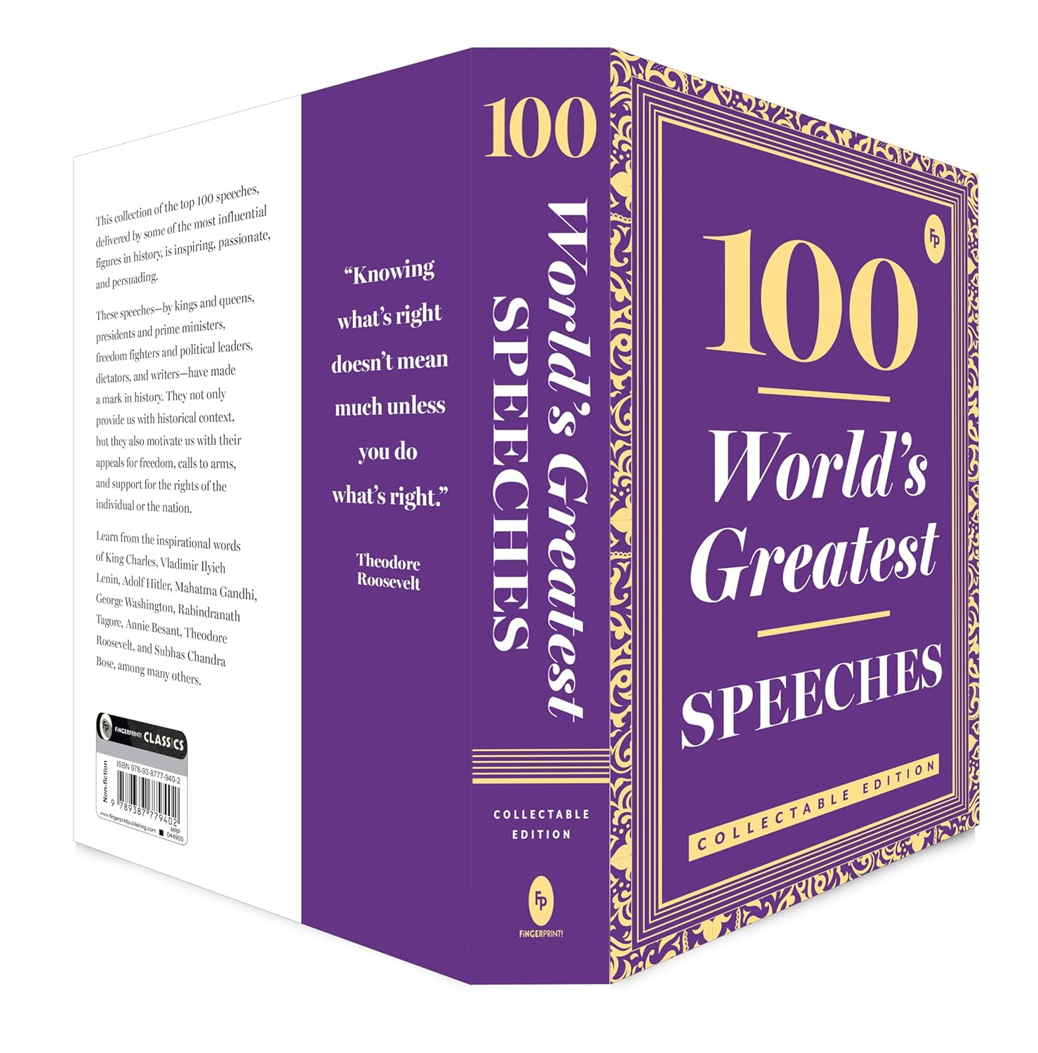 100 World's Greatest Speeches: Collectable Edition | Paperback Book