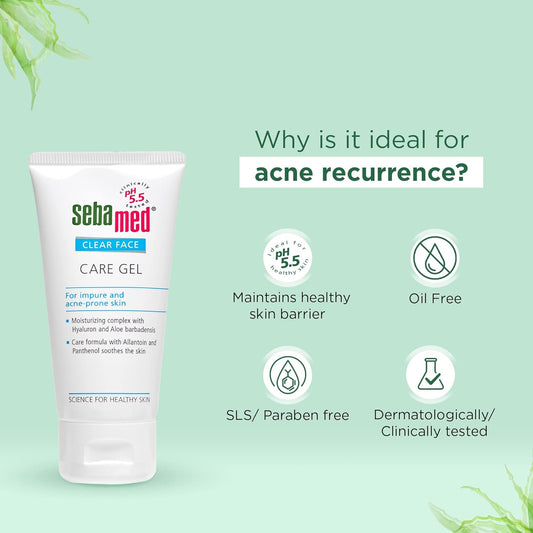 Sebamed Clear Face Care Gel 50 ml