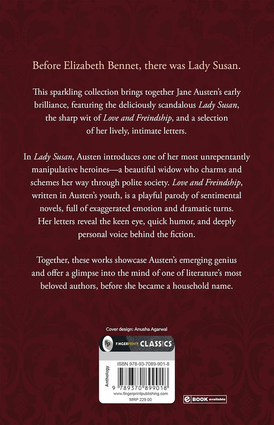 Lady Susan and Other Selected Works by Jane Austen (Paperback)