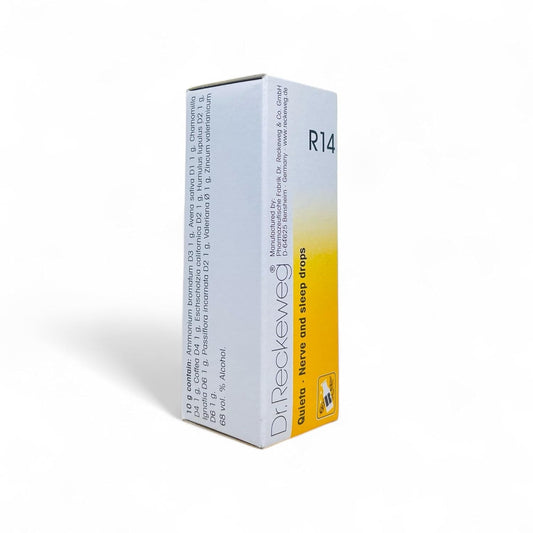 Dr Reckeweg R14 Drops Homeopathic Medicine 22 ml for improving sleep quality Nerve Neurology