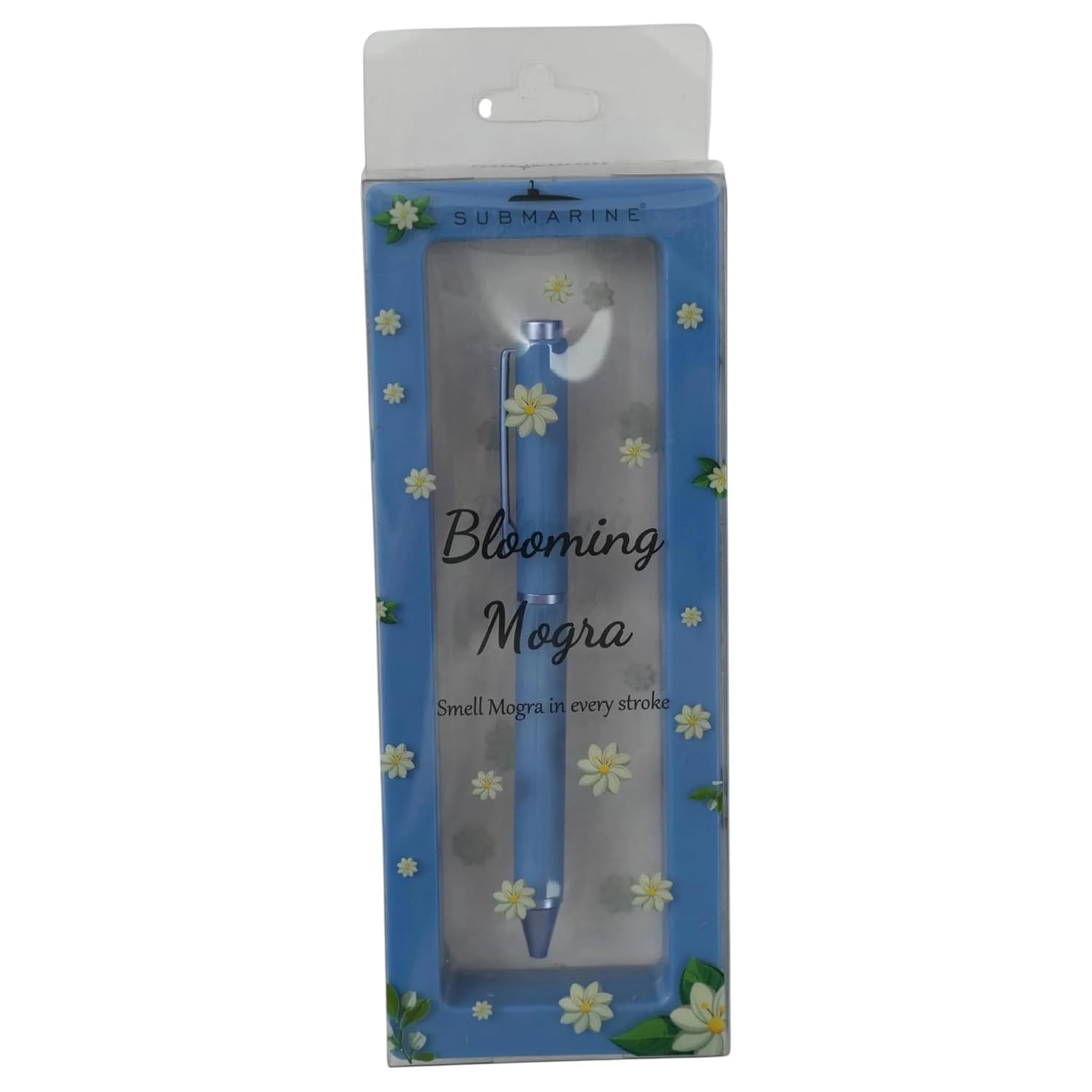 Submarine 2033 Blooming Mogra Fresh Ball Pen, multi colours(pack of 2)
