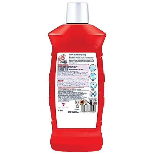 Harpic Disinfectant Bathroom Cleaner - Floral Bloom, 1 L