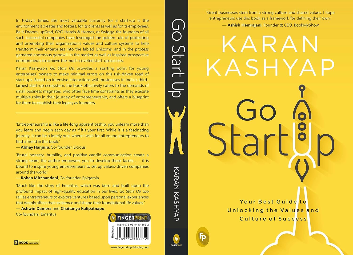 Go Start Up: Your Best Guide to Unlocking the Values and Culture of Success  Book (Paperback)