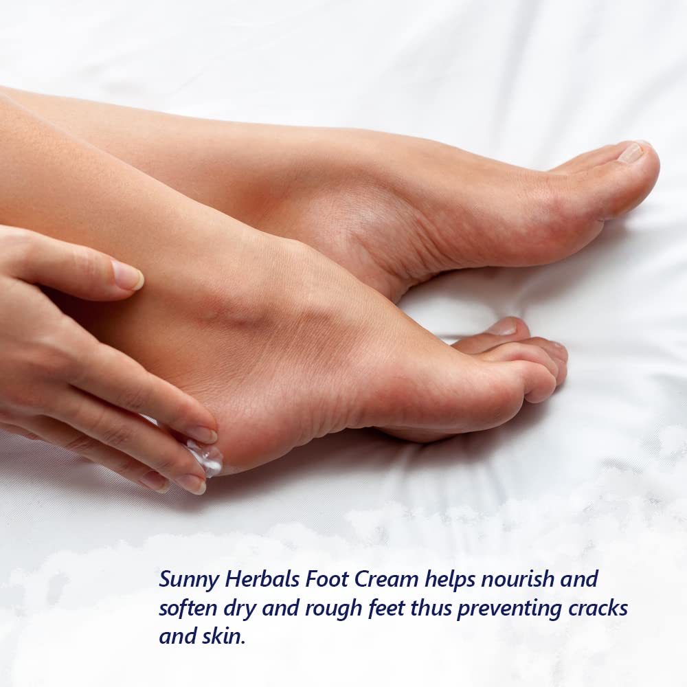 Bakson Sunny Foot Cream With Aloevera, Witch Hazel & Sarsaparilla (100g)