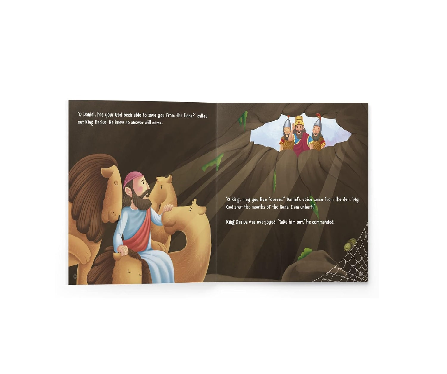 My First Illustrated Bible Story: Daniel and the Lions Paperback Book