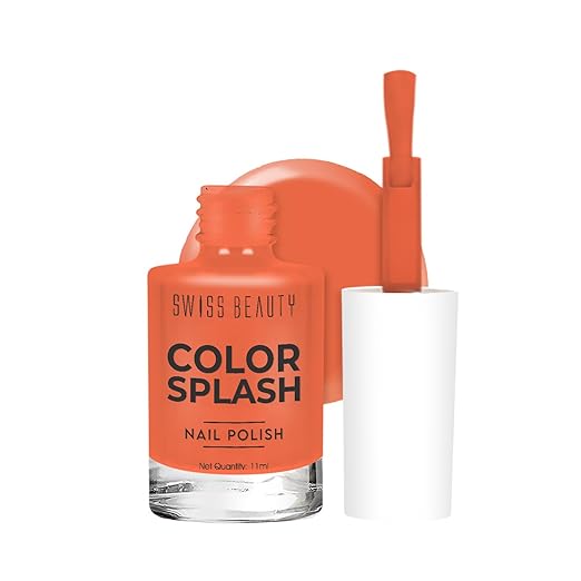 SWISS BEAUTY Color Splash Matte Finish Nail Polish, Shade- 08, 11Ml