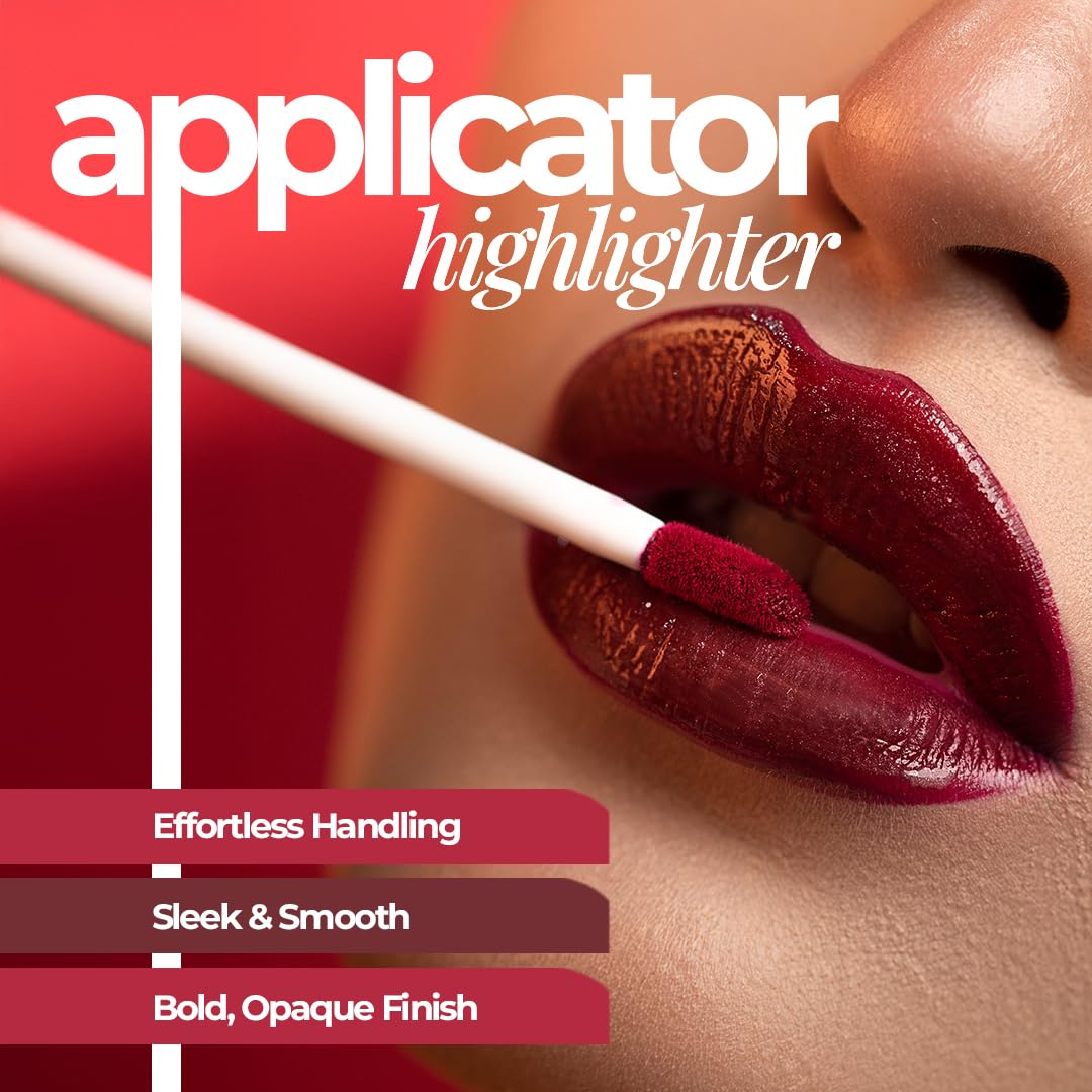 Juice Cosmetics Matte Luxe Lipstick - Vitamin E Enriched, Smudge-Free with Bio Retinol, Moisturizing Lock Technology, SPF 15, Long-Lasting (Sultry Burgundy - M04)