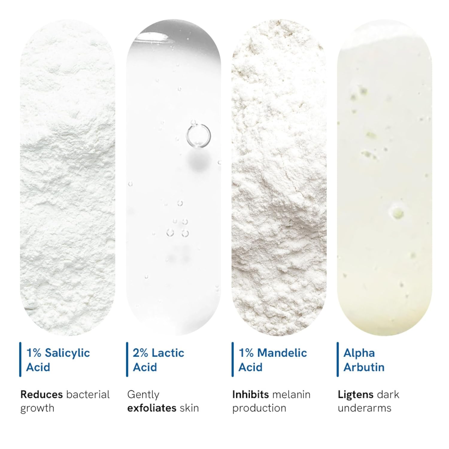 BeBodywise 4% AHA BHA Underarm Roll On - Fragrance Free - 50 ml