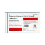 Cresar H Tablet – 15 Tablets Hypertension (high blood pressure)