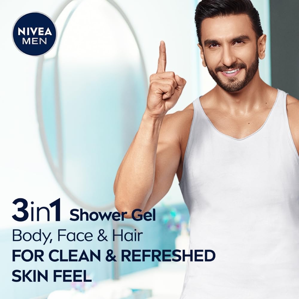 Nivea Men Vitality Fresh Shower Gel - 250 ml