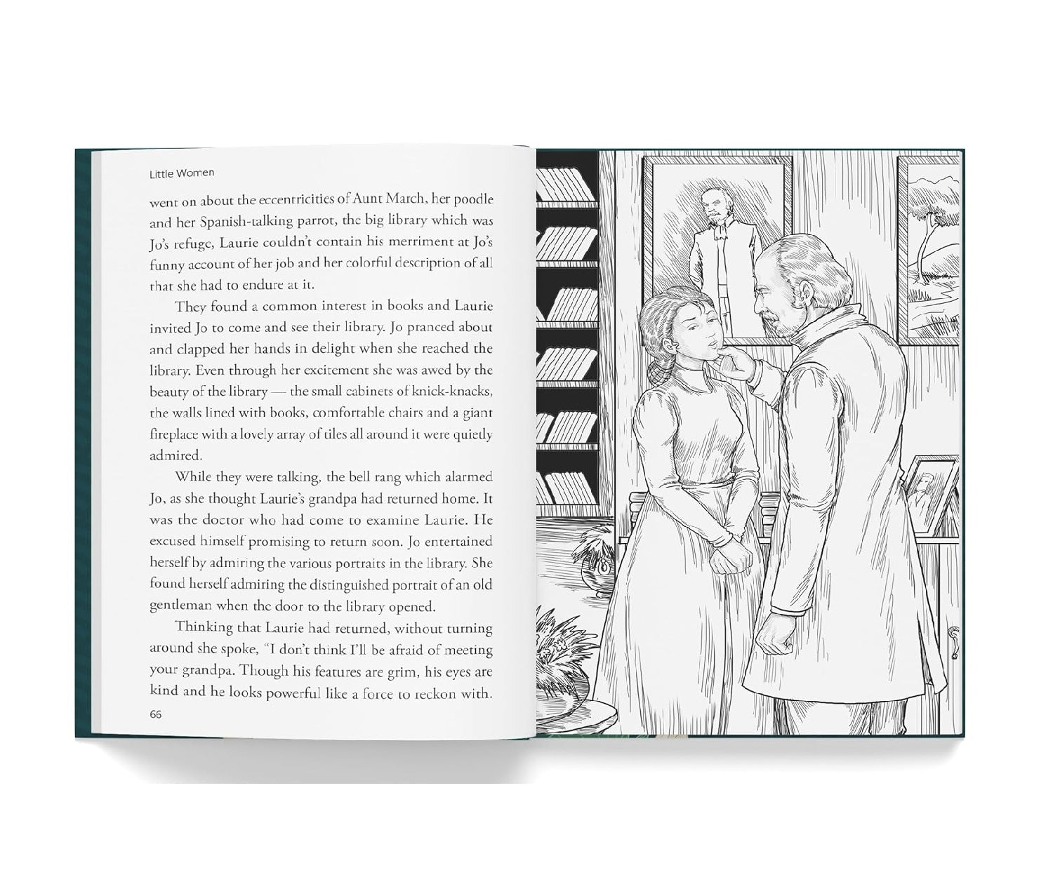 Little Women : Illustrated Abridged Children Classic English Novel with Review Questions (Hardback)  Book