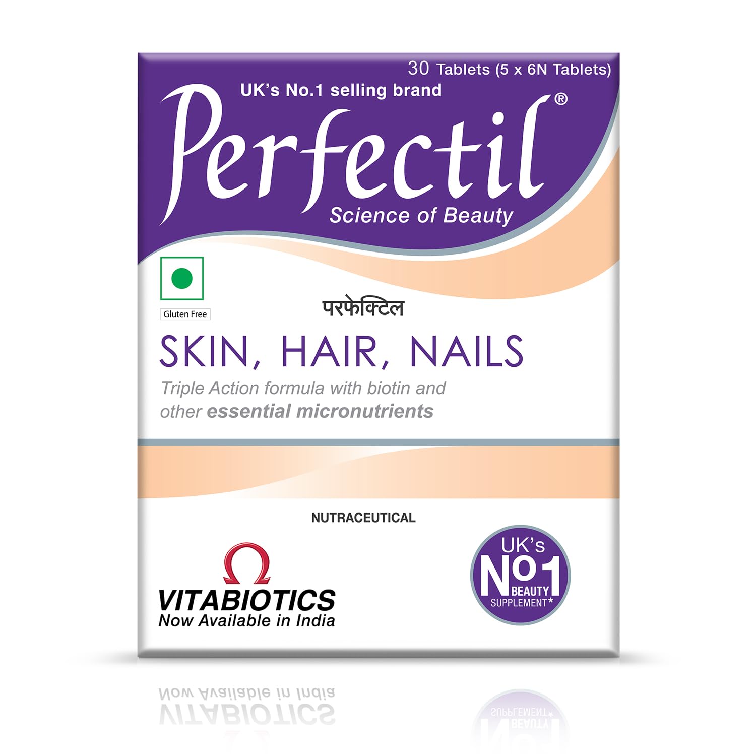 Perfectil Skin, Hair, Nail Supplement Tablet – 30 Tablets