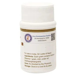 Dhootapapeshwar Godanti Bhasma 10 gm for burning sensation, headache