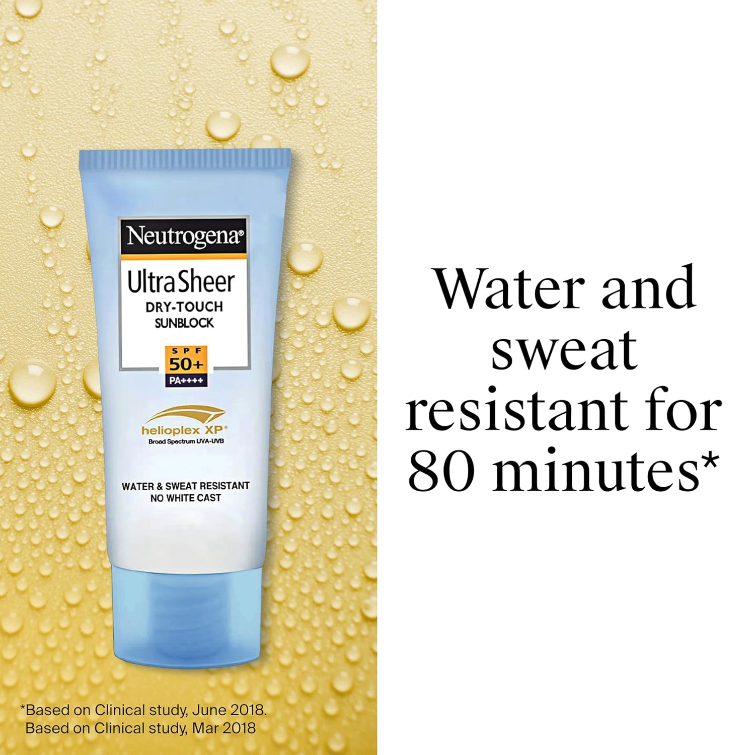 Neutrogena Ultra Sheer Sunscreen, SPF 50+ - 30 gm