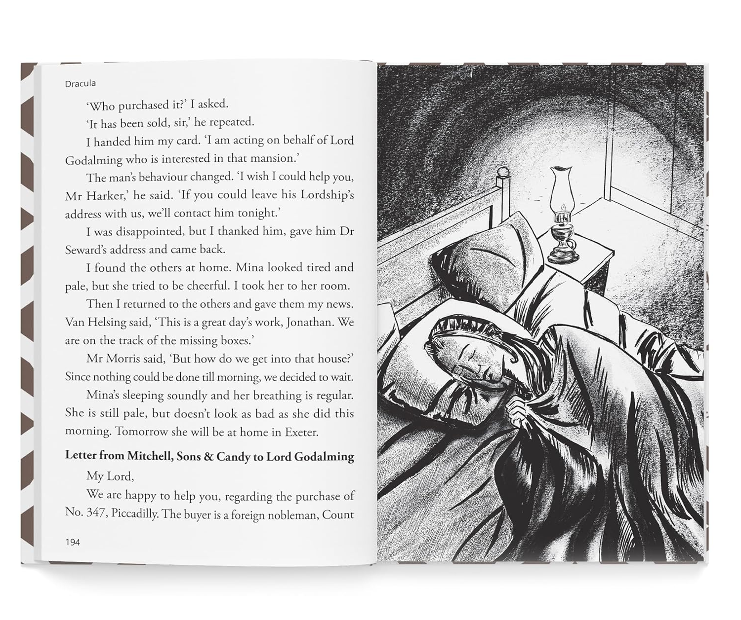Dracula : llustrated Abridged Children Classic English Novel with Review Questions (Hardback)  Book