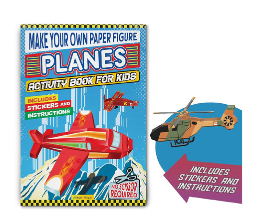 Make Your Own Paper Figures – Planes Cut, Fold & Create Flying Fun Book