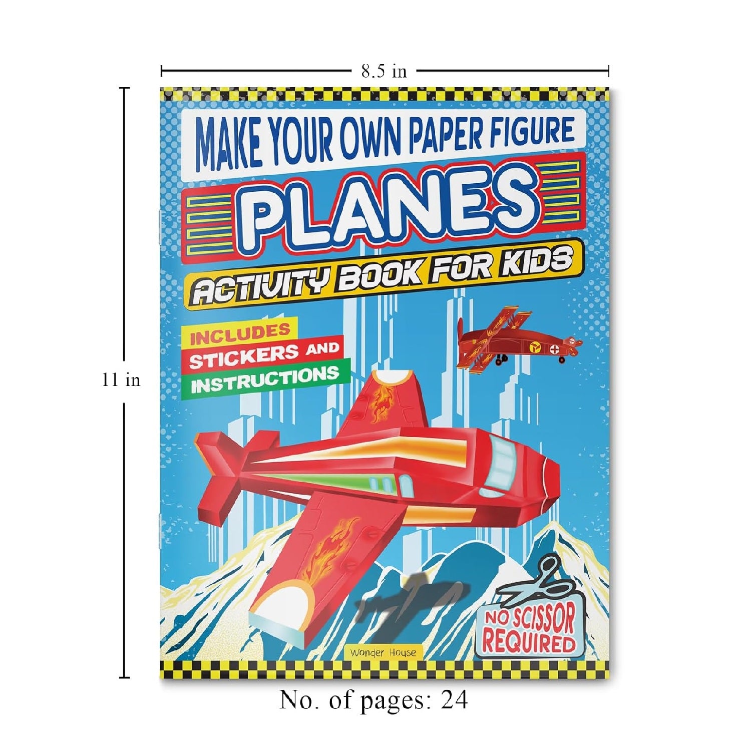 Make Your Own Paper Figures – Planes Cut, Fold & Create Flying Fun Book