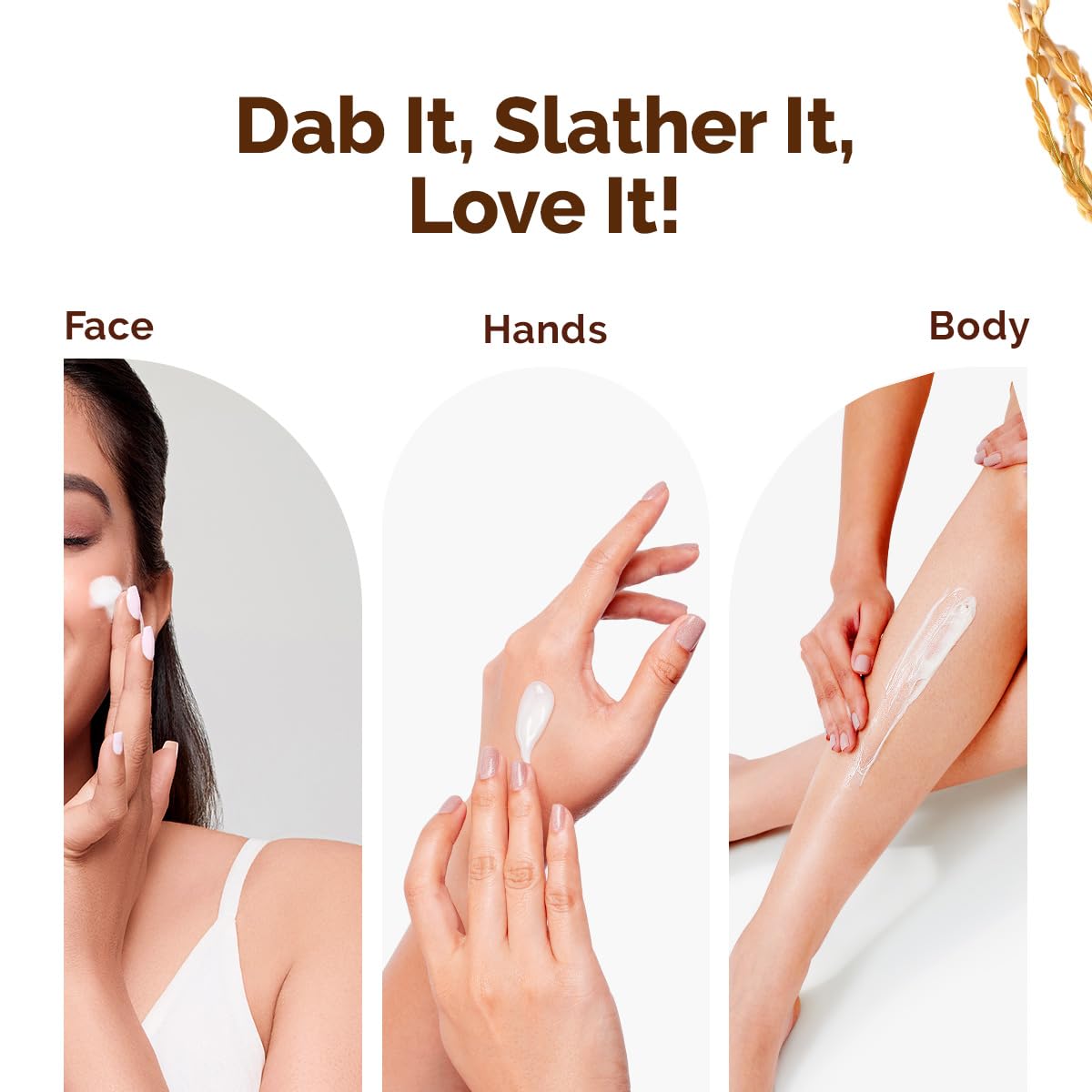 Mamaearth Rice Dewy Bright Light Moisturizing Cream with Rice Water & Niacinamide For Glass-Skin - 50 gm