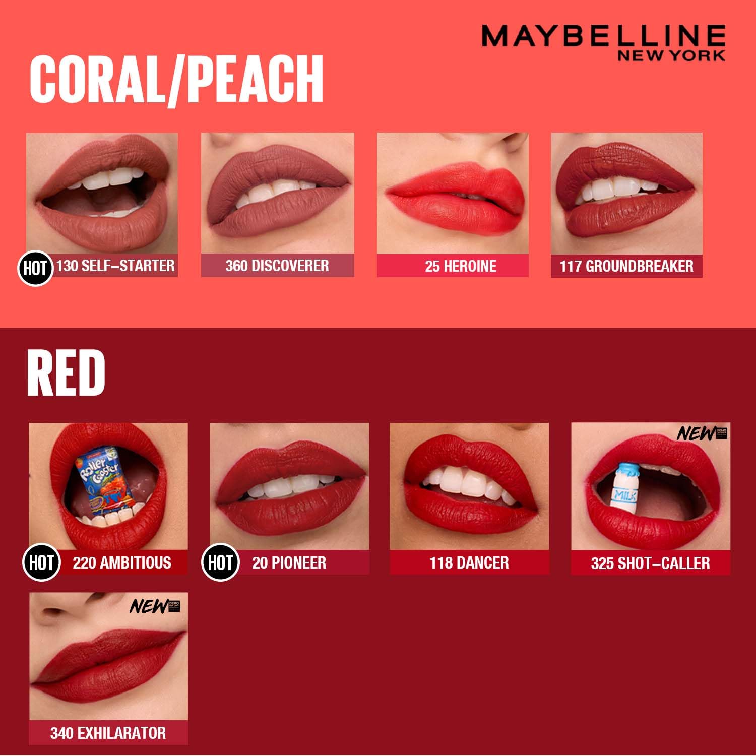 Maybelline New York SuperStay Matte Ink Liquid Lipstick - 15 Lover, Highly pigmented, Transfer Proof & Fade Proof. Maybelline New York SuperStay Matte Ink Liquid Lipstick Lasts Up To 16 Hour | 5ml