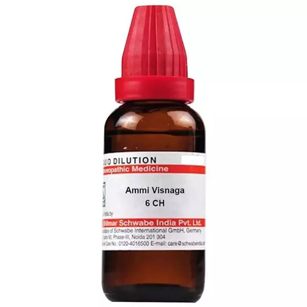 Dr Willmar Schwabe India Ammi Visnaga Dilution 30ml