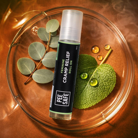 Pee Safe Feminine Cramp Relief Roll On (10 ml) For Pain Relief, Menstrual Pain, Menstrual Cramps
