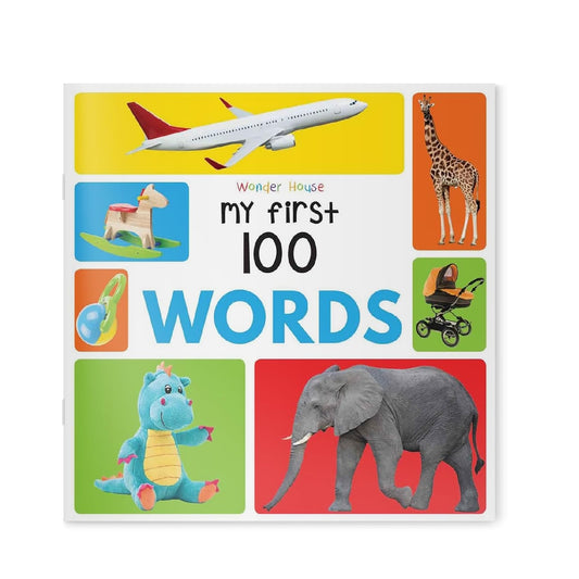 My First 100 Words : Early Learning Books for Children Hardcover  Book