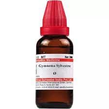Dr Willmar Schwabe India Gymnema Sylvestre Mother Tincture 1X (Q) (30ml) for Diabetes Obesity cholesterol