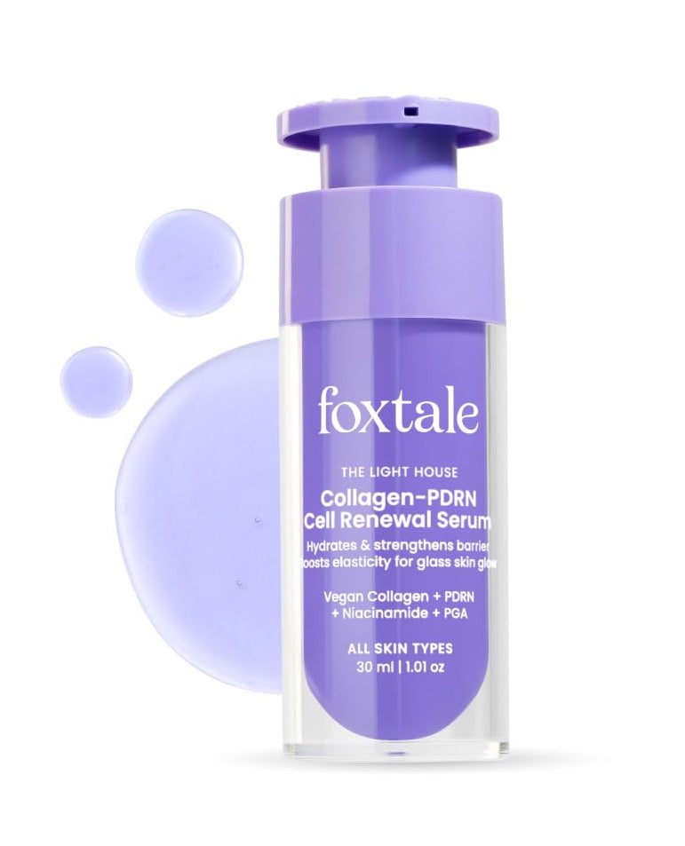 FoxTale Collagen PDRN Cell Renewal Serum with Niacinamide - 30ml