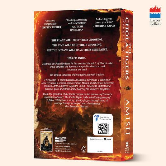 The Chola Tigers: Avengers of Somnath - A Historical Fiction by Amish |  Paperback