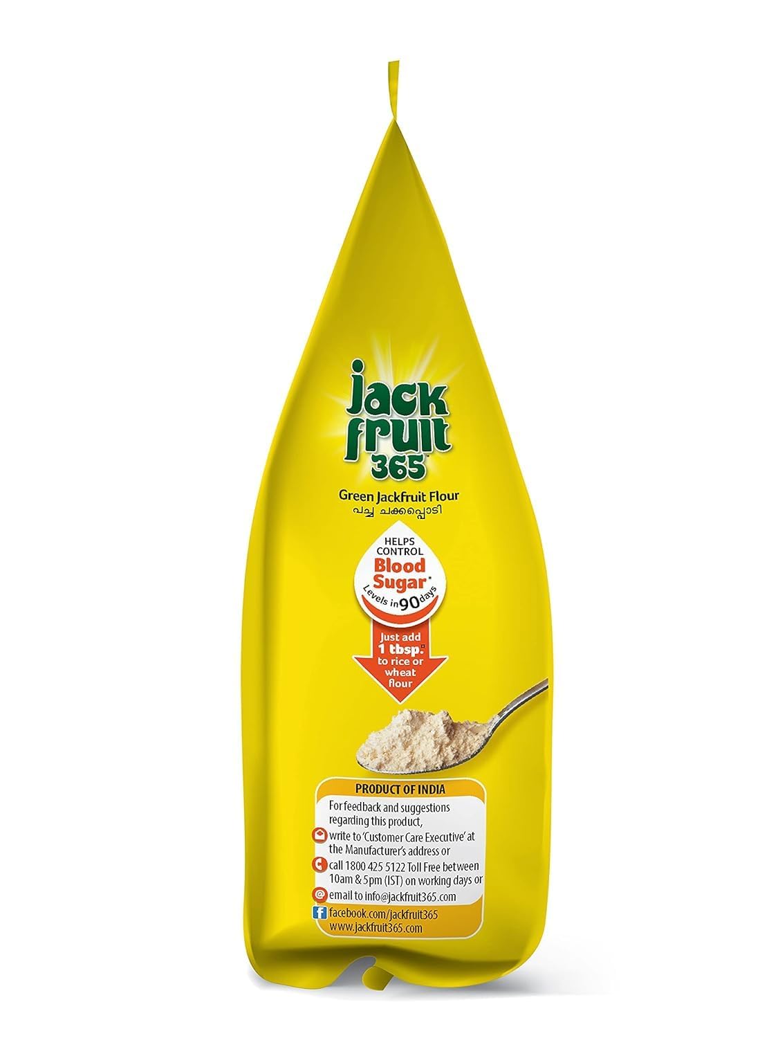 Jackfruit365 Green Jackfruit Flour-Helps Control Sugar- 400g