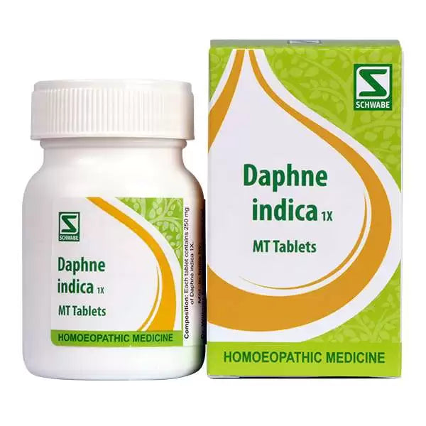 Dr Willmar Schwabe India Homoeopathic Daphne Indica 1X Tablets (20g) for sleeping disorders Anxiety depression